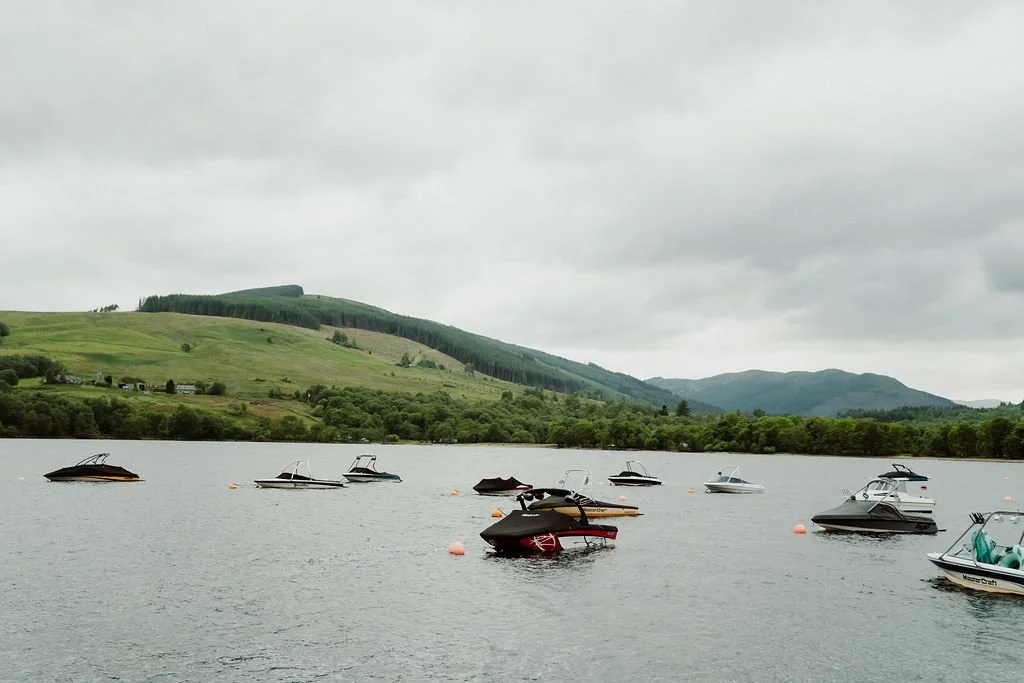 Loch earn and Highland Landscape