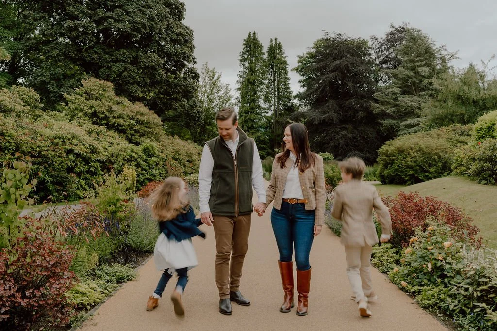 Walking Through the Gardens at Gleneagles