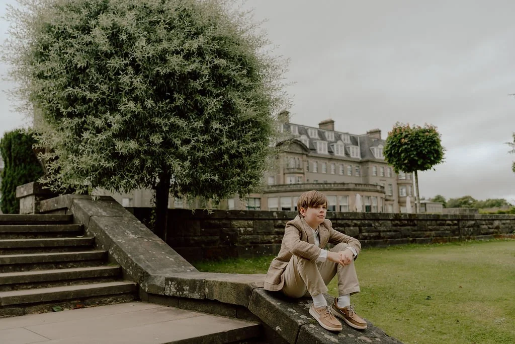 A Quiet Moment at Gleneagles Hotel