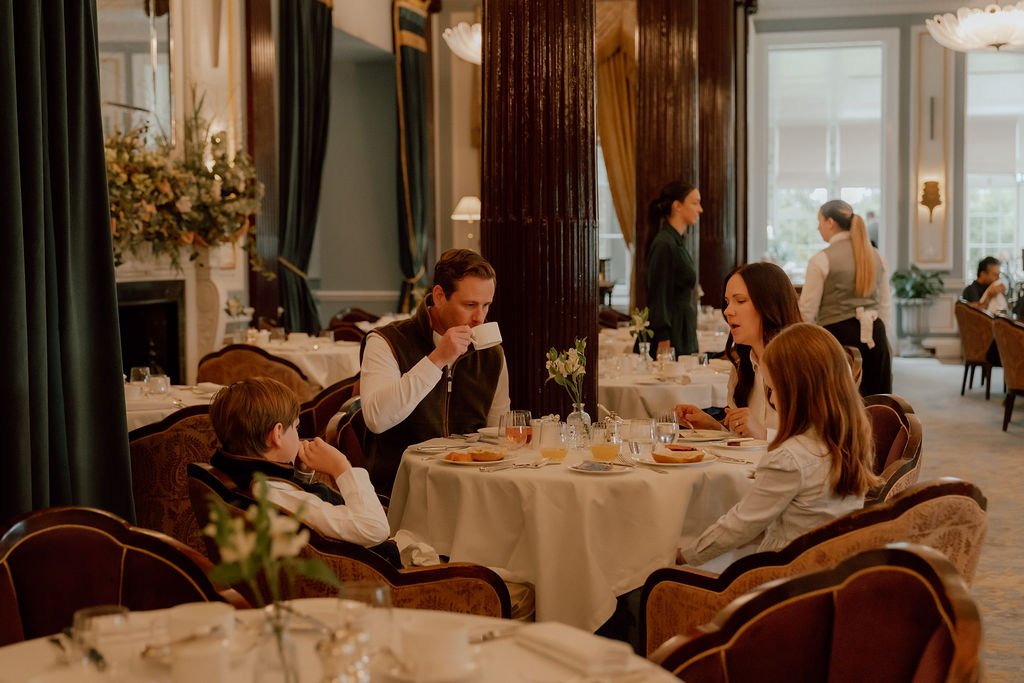 Family Lunch at Gleneagles Hotel