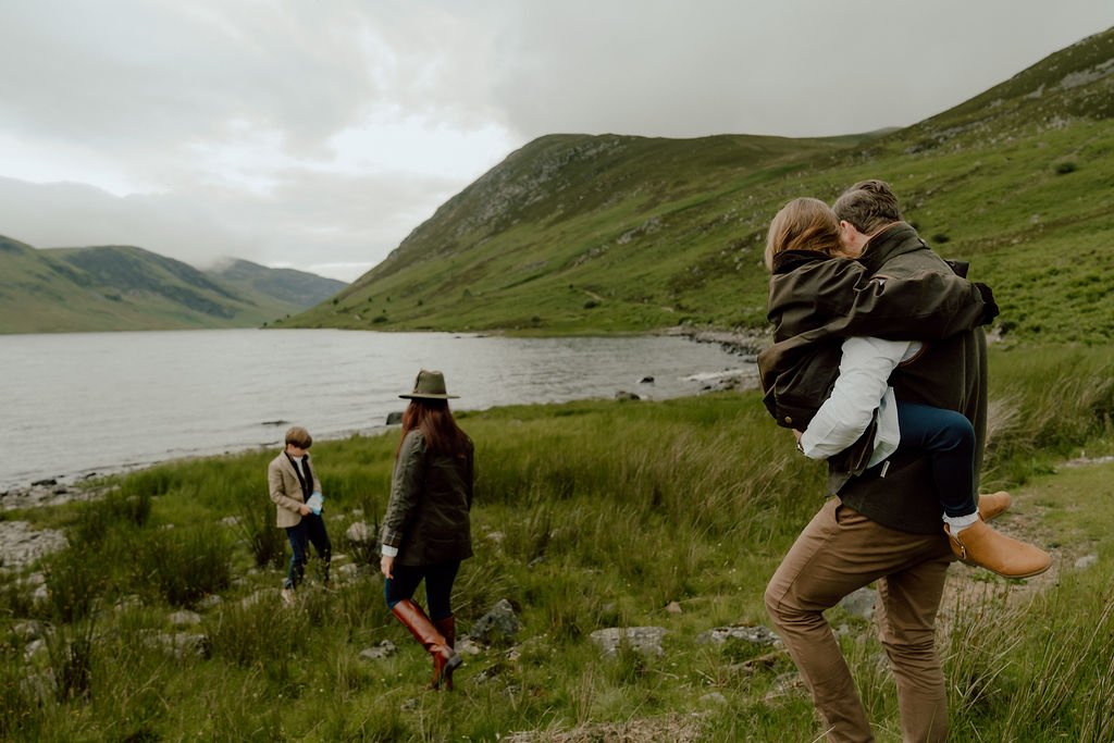 Family Adventure by a Highland Loch near Gleneagles Hotel
