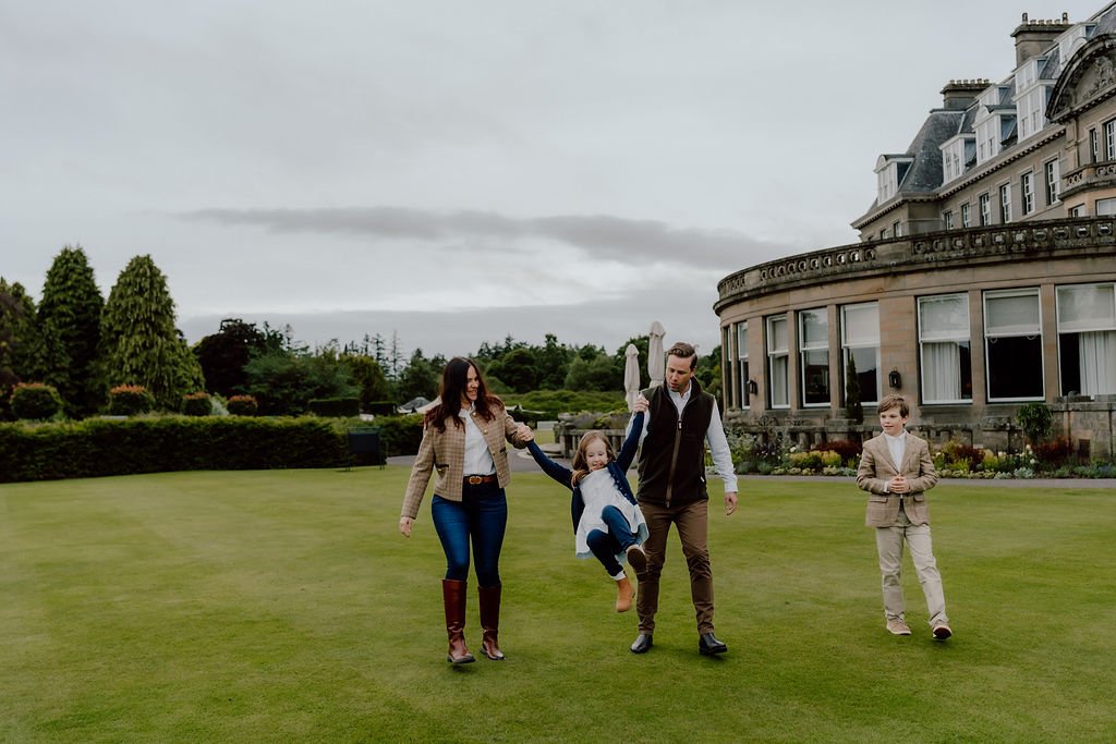 A Gleneagles Family Photography Experience in Scotland