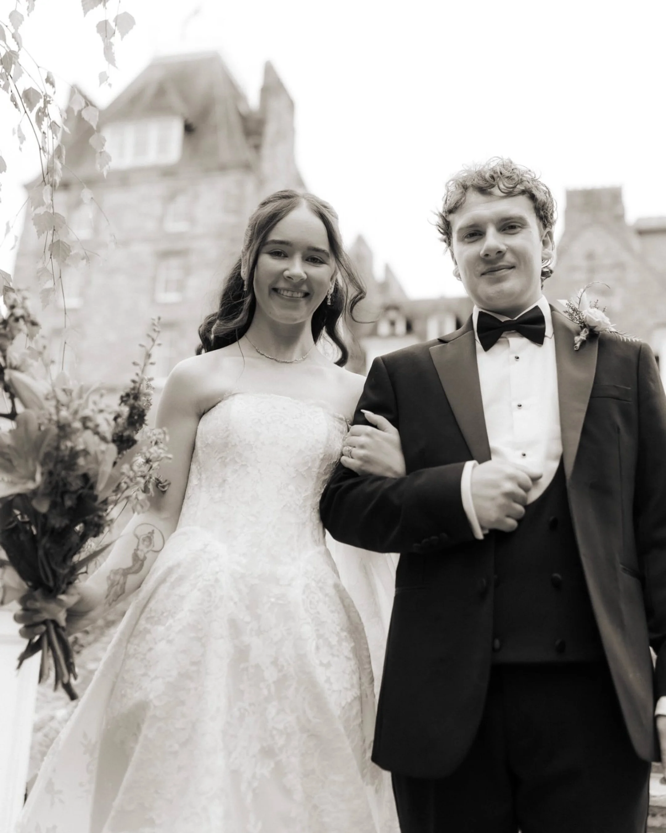 You bring your dog to your wedding and accidentally make him the main character. 🐾

A gorgeous little wedding at Atholl Palace, full of family, laughter, beautiful florals and one very determined four-legged guest stealing the show.

Relaxed, romant