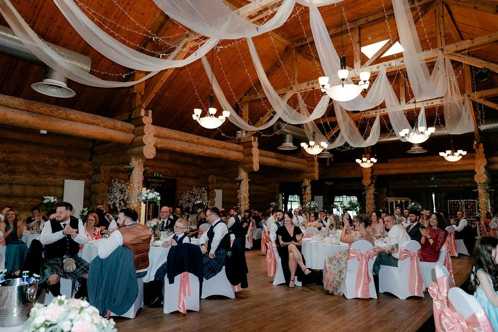 Guests enjoing the party after the wedding ceremony