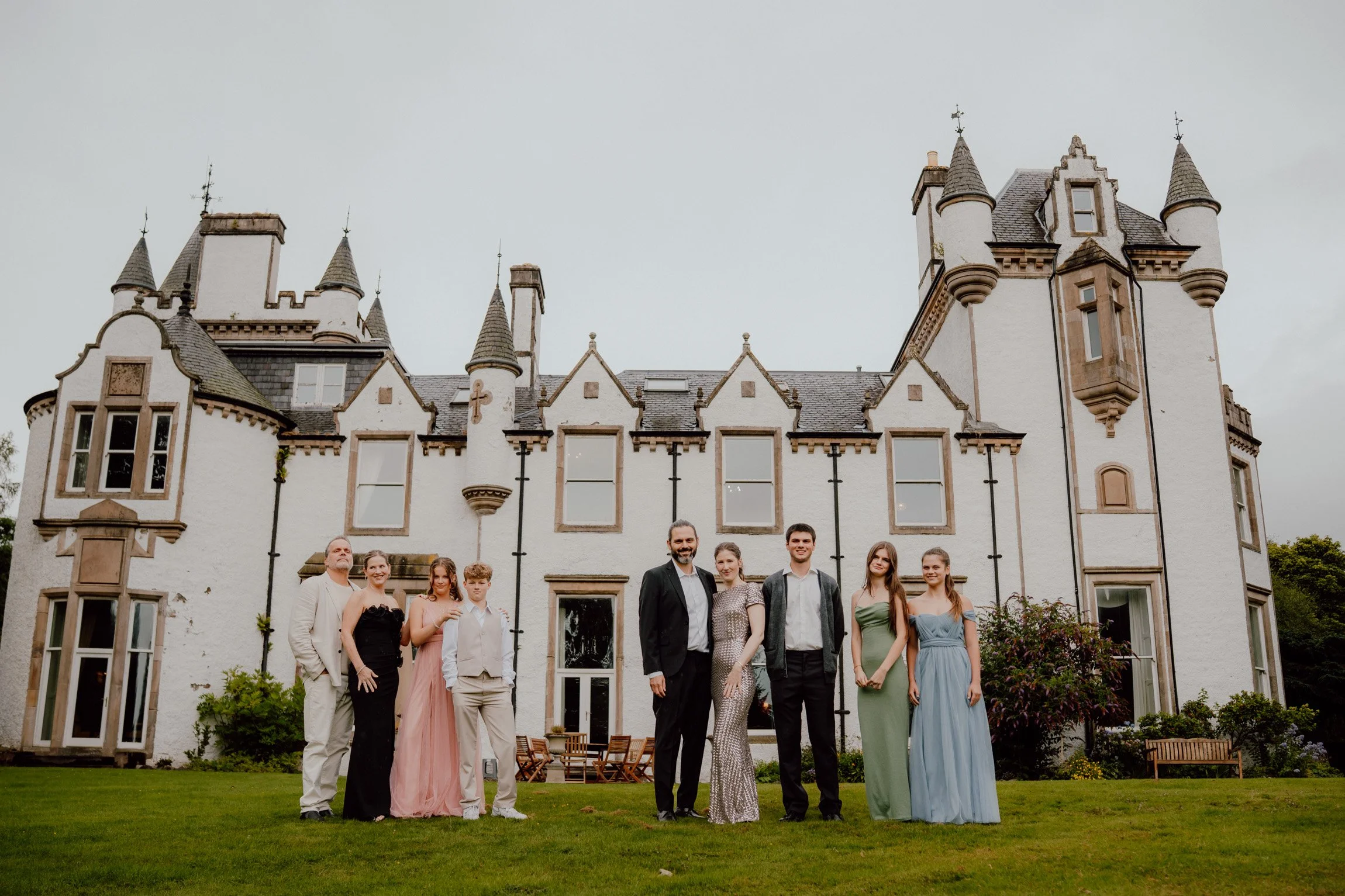 A Luxury Family Reunion at Dalnaglar Castle, Glenshee