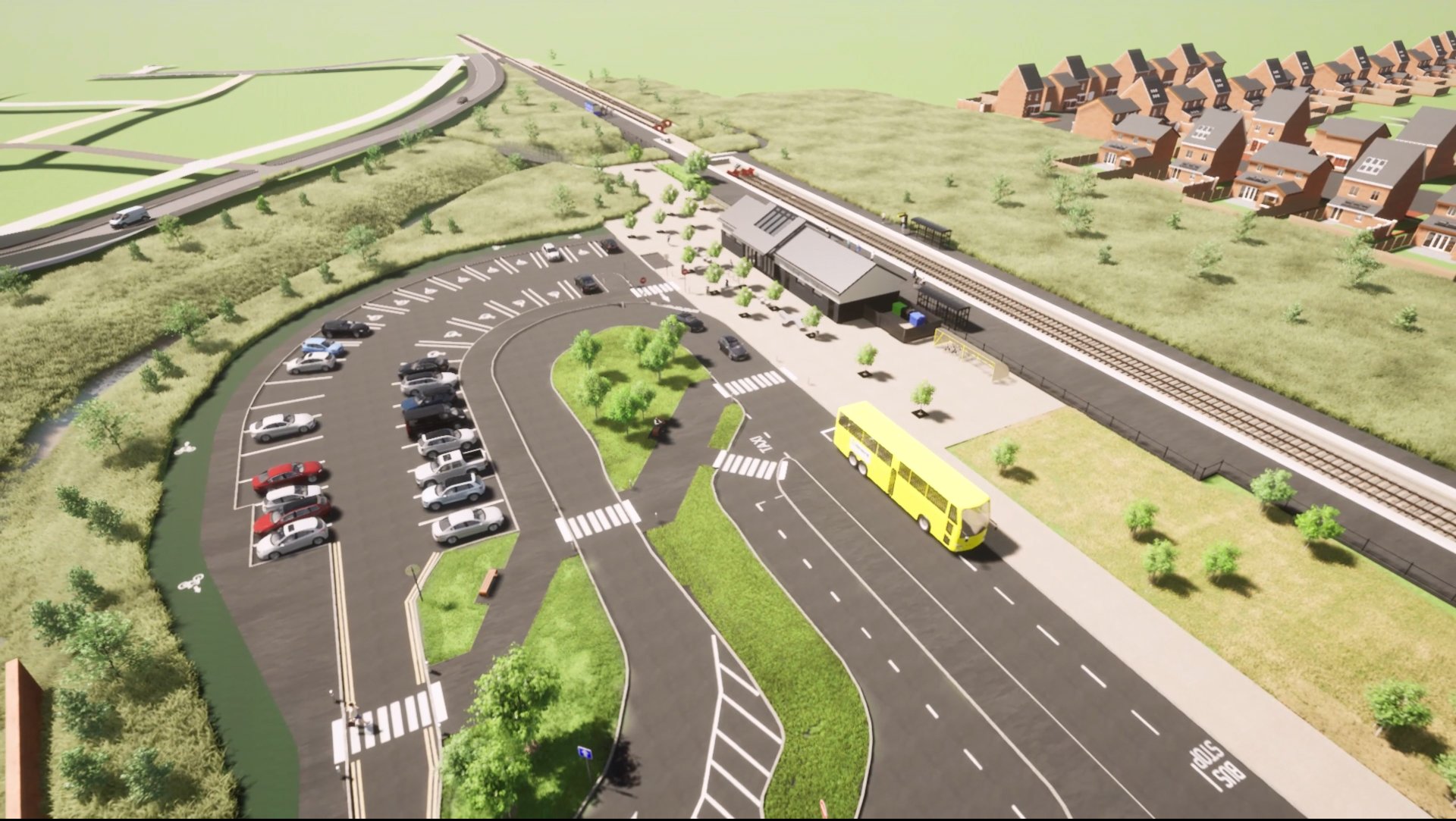 Work starts on new Kirby rail interchange first proposed in 1972