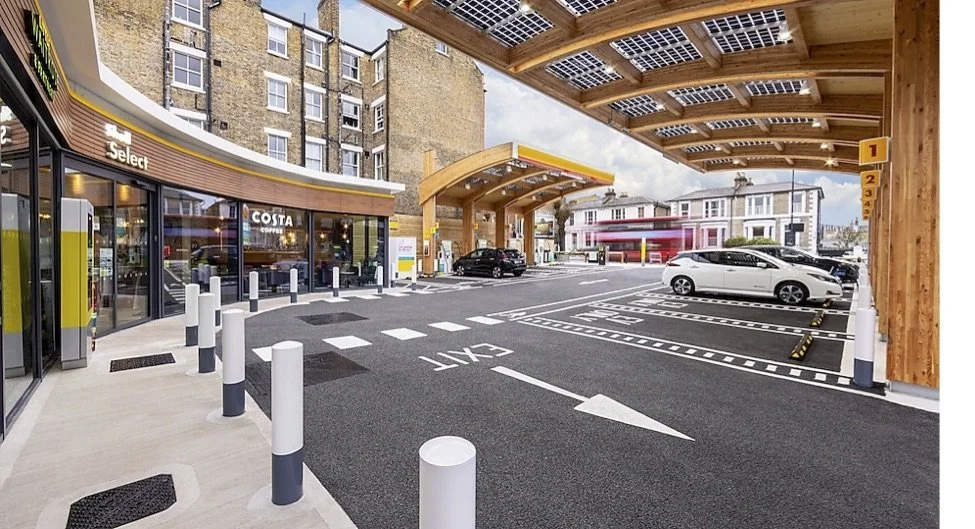 Shell converts Fulham fuelling station to EV hub