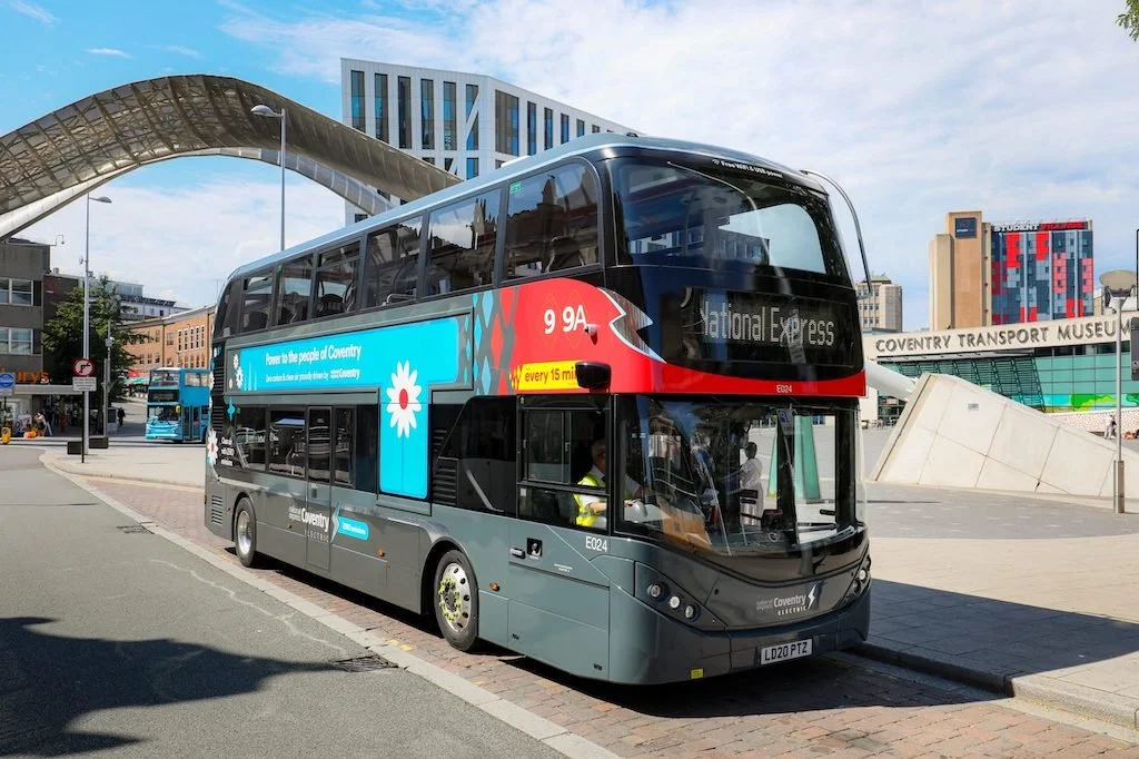 Coventry to become UK’s first all-electric bus city