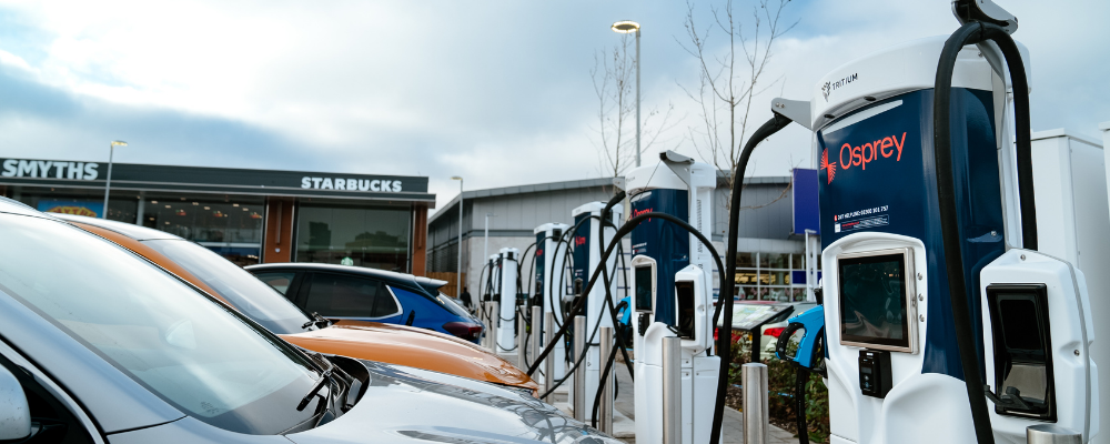 Osprey to grow network by 50% with Tritium fast chargers