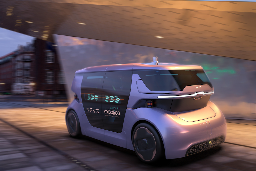 Oxbotica and NEVS to offer self-driving fleets from next year