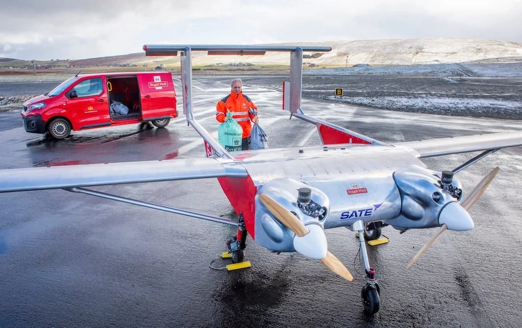 Royal Mail plans to establish Scottish Island postal drone routes