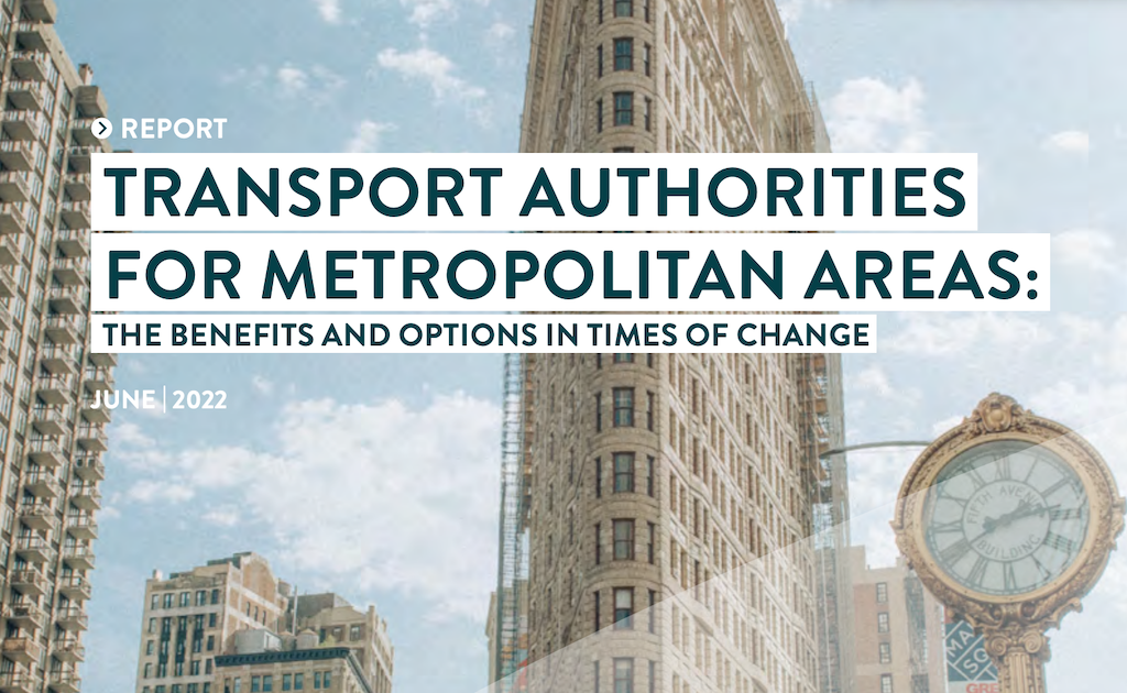 Strong authorities key to sustainable and resilient transport