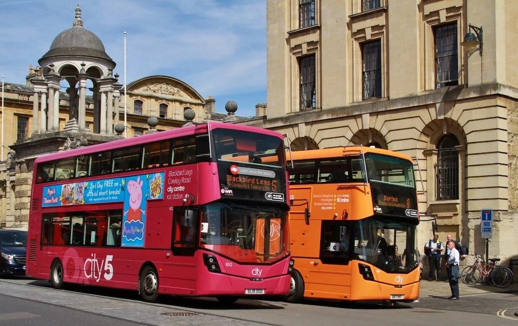 Oxfordshire sets out plan to increase bus use