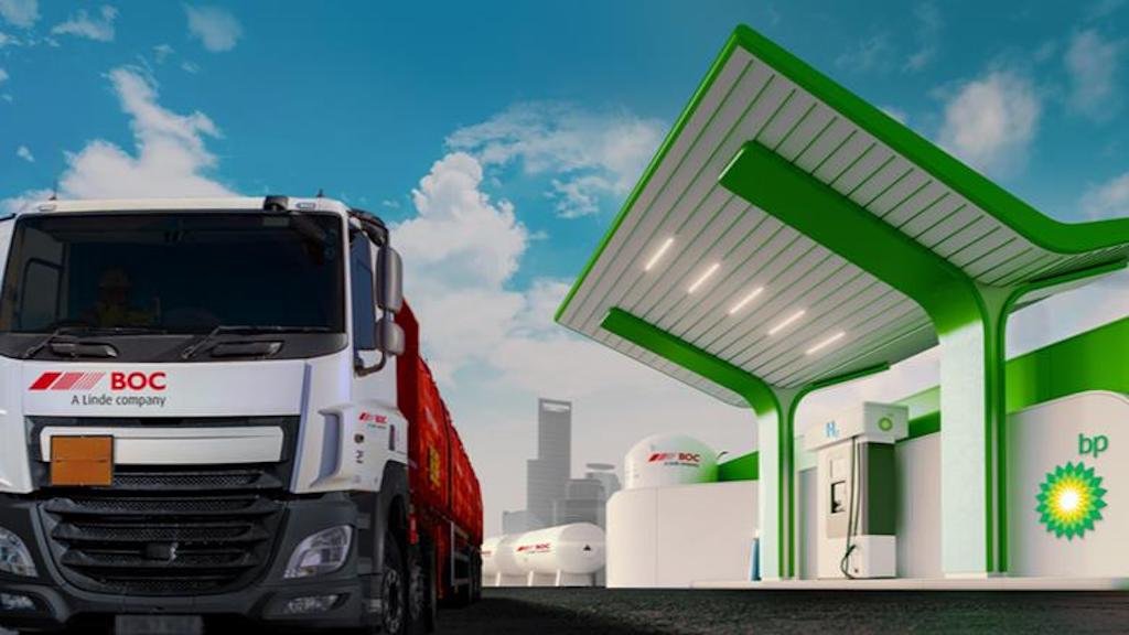 bp and BOC collaborating on HGV hydrogen refuelling