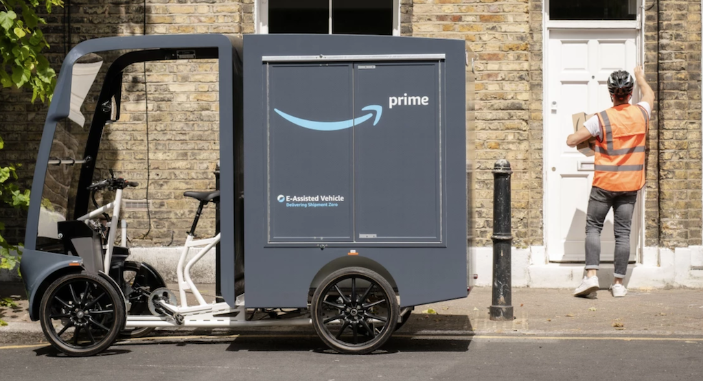 Amazon launches its first UK micromobility hub in central London 
