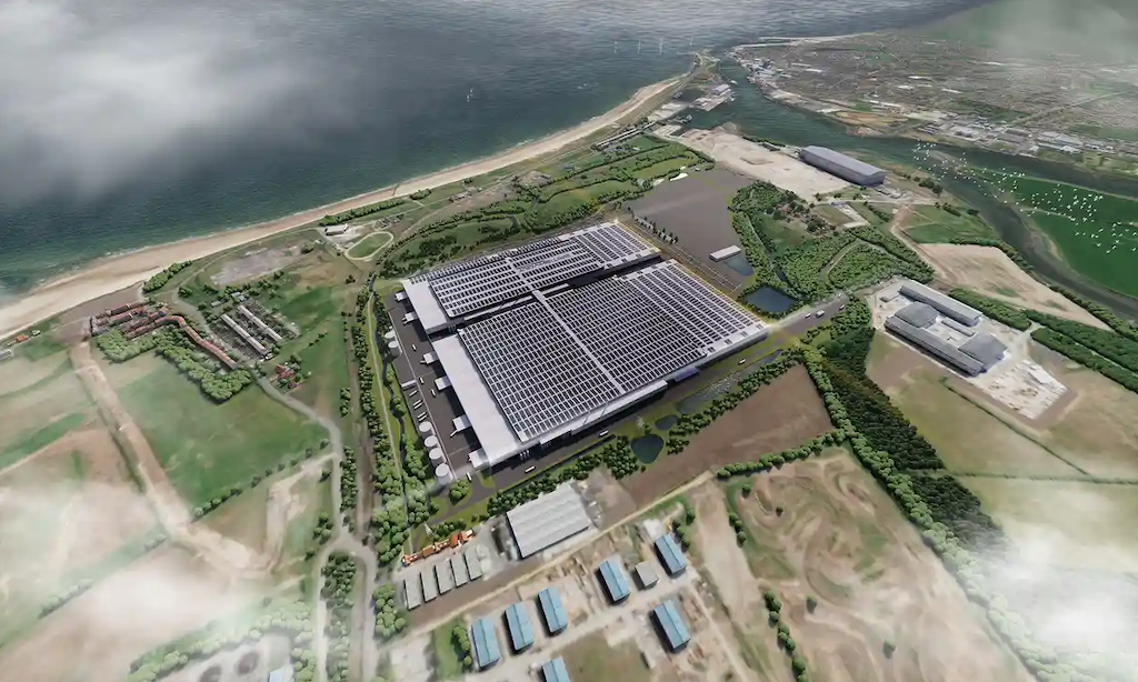 Train aggregate deliveries mark start of NE Gigafactory site