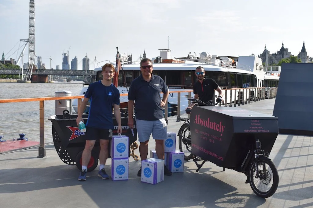 River freight trial offers Central London roads alternative