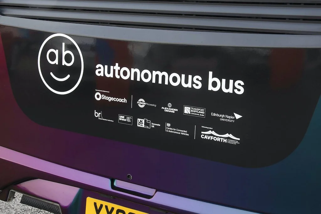 Launch of Scotland’s CAVForth autonomous bus service approaches home straight