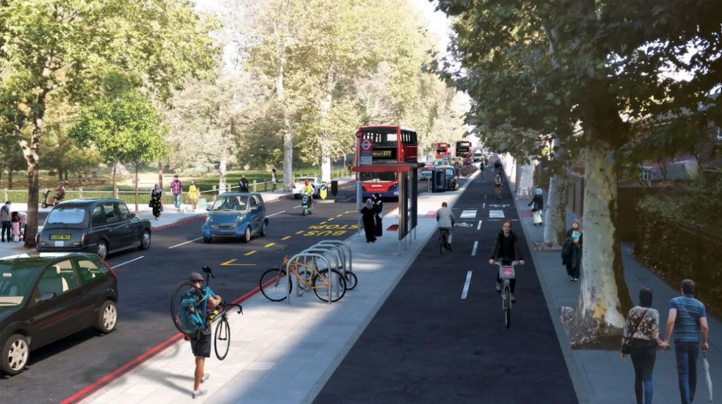 Infrastructure investment supports cycling and walking boost in London