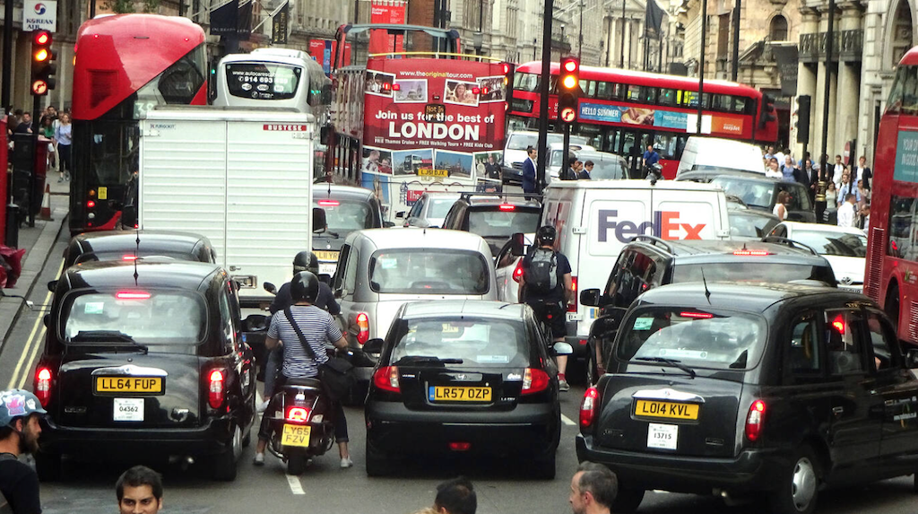 London still the most congested city in the world