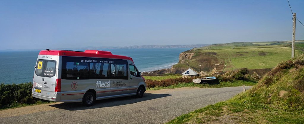Pembrokeshire expands its fflecsi demand responsive transport service