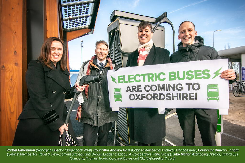 Oxfordshire to take delivery of 159 next gen battery electric buses by September