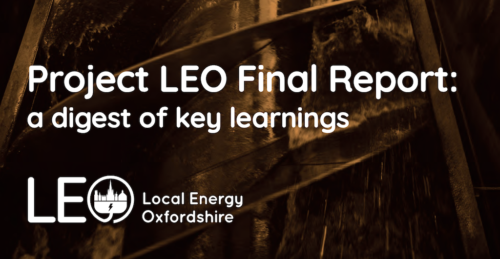 Project LEO identifies hurdles in transition to a net zero energy system