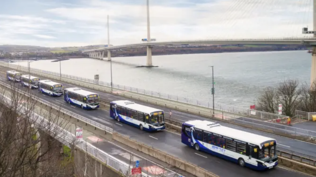 Scotland’s autonomous CAVForth bus service set to start next month