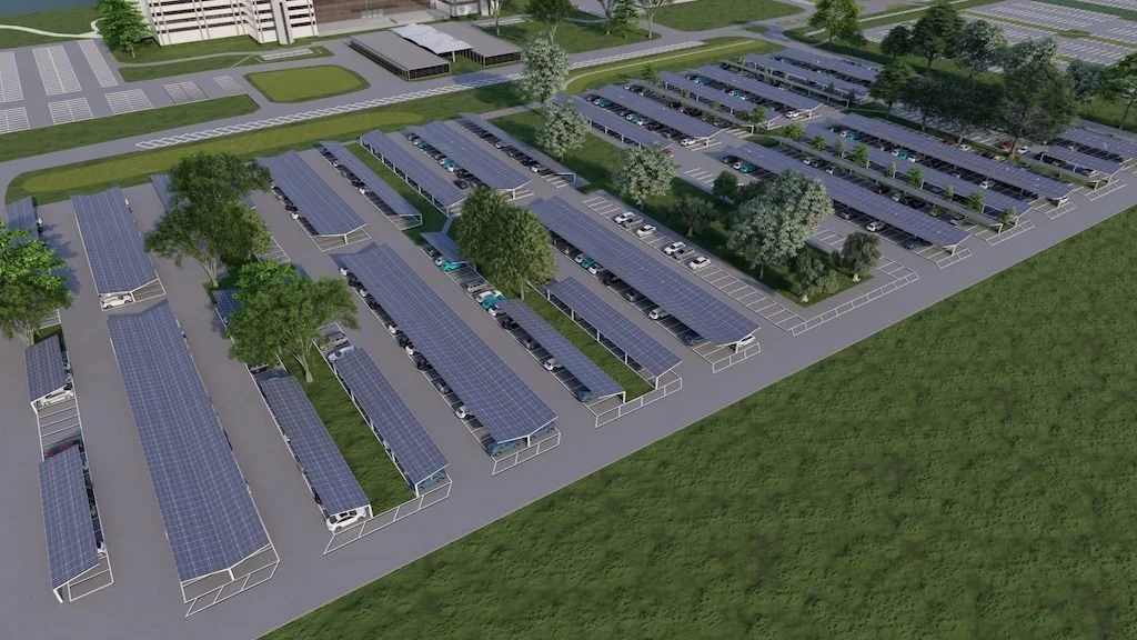 Portsmouth to get UK’s “possibly largest” solar parking canopy