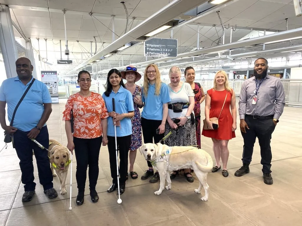 Pioneering technology bridges blind transport divide