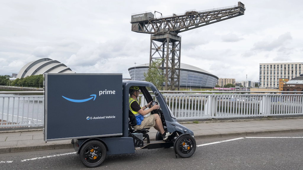 Amazon expands its electric cargo bike fleet with major new hub in Glasgow
