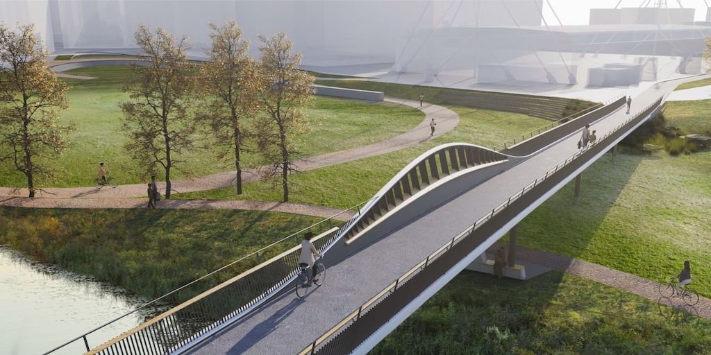 Oxford’s £10m pedestrian and cycle Thames bridge approved