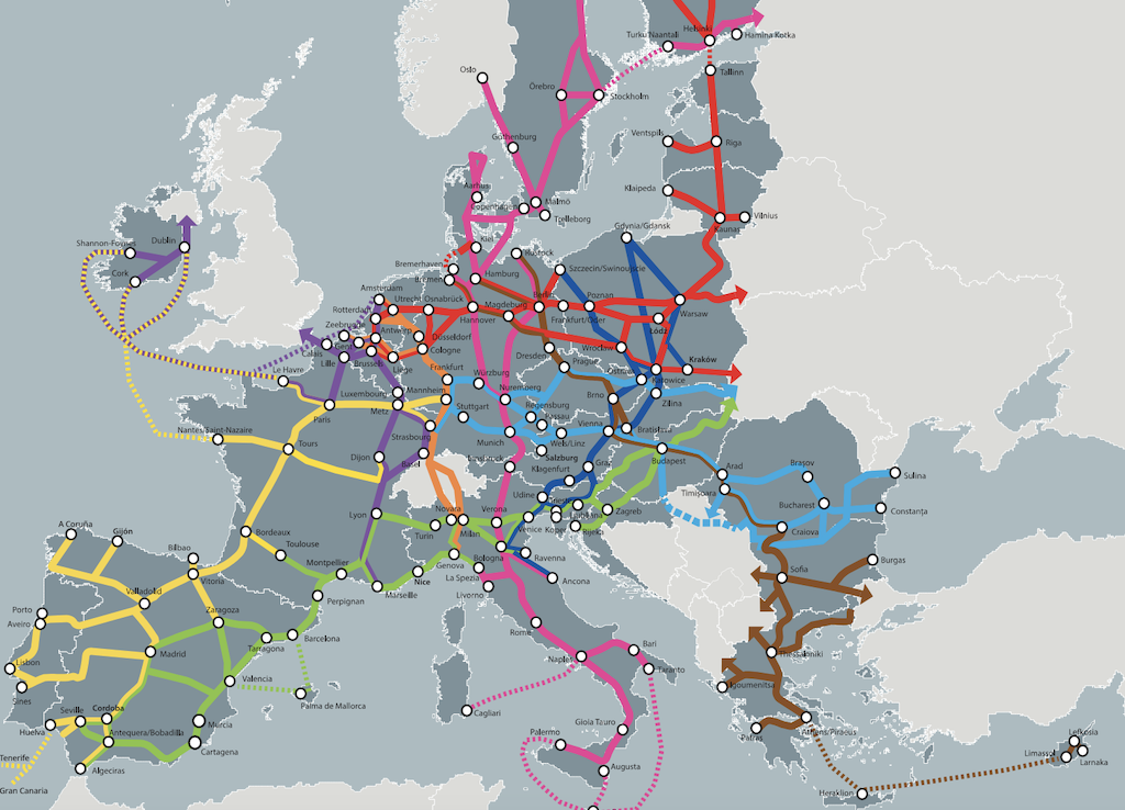 EU adopts plans for enhanced trans-European transport network