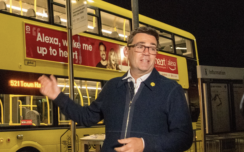 TfGM and CitySwift partner on AI optimisation of the Bee bus network