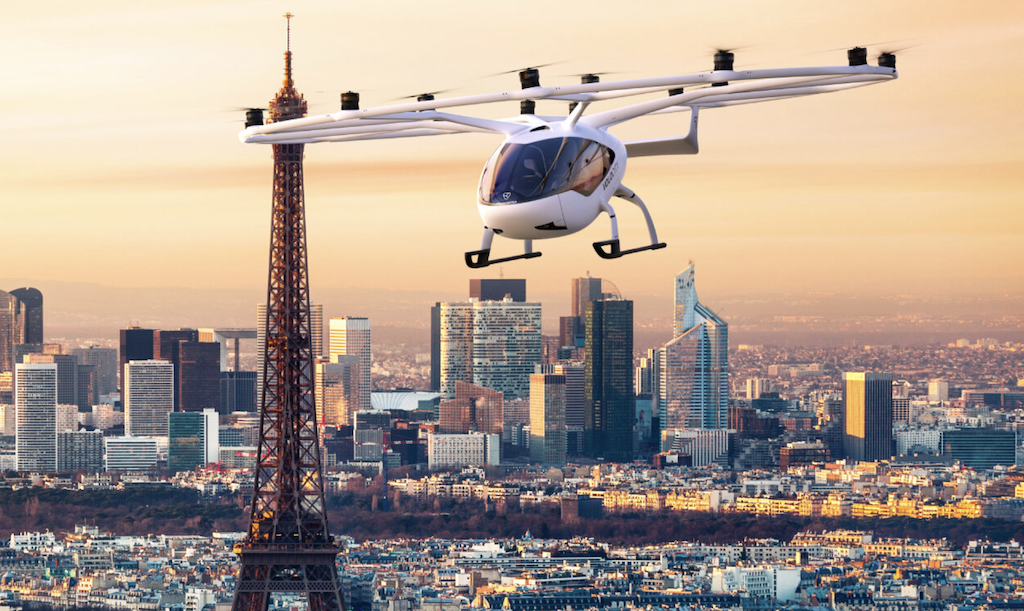 Promise of flying taxis at Paris Olympics turns into short demonstration flight
