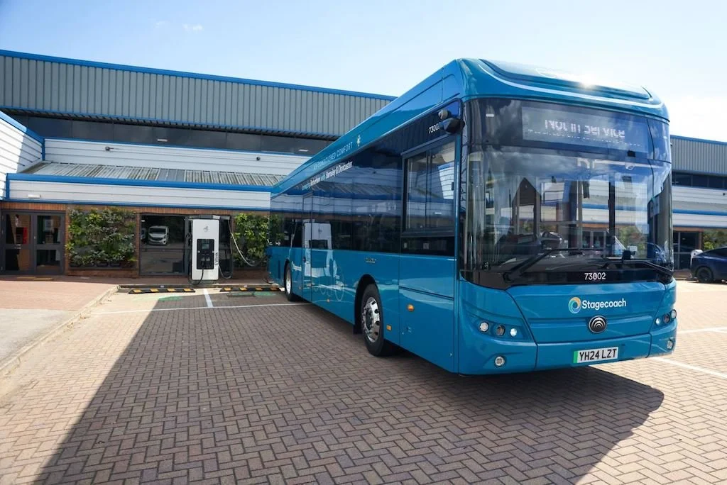 Schneider Electric infrastructure to electrify Stagecoach bus fleet nationwide