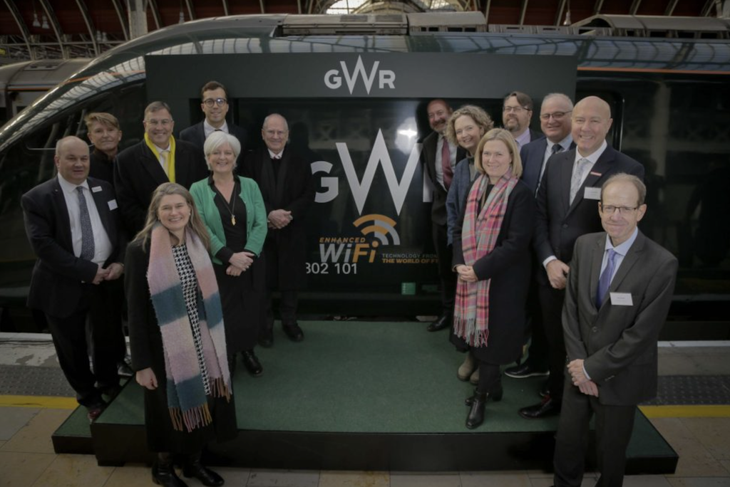 GWR borrows from F1 to establish new benchmark for onboard Wifi across the rail network