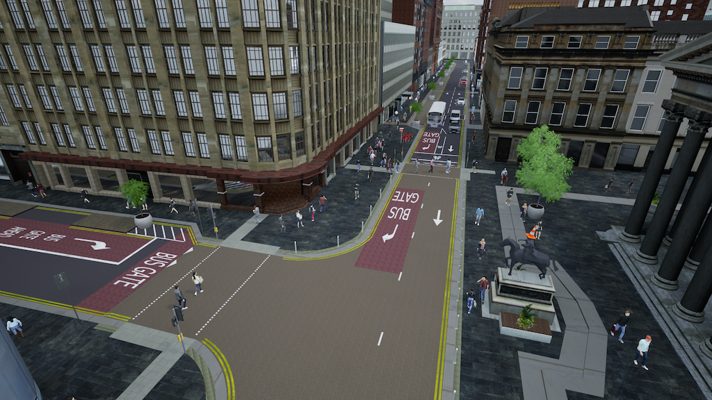 Glasgow to trial pedestrian-focused ‘People First Zone’ in city centre early 2026