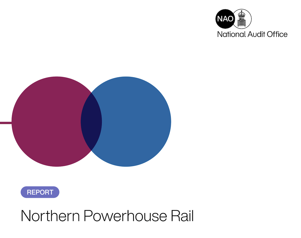 NAO says Northern Powerhouse Rail needs stronger cross-government coordination