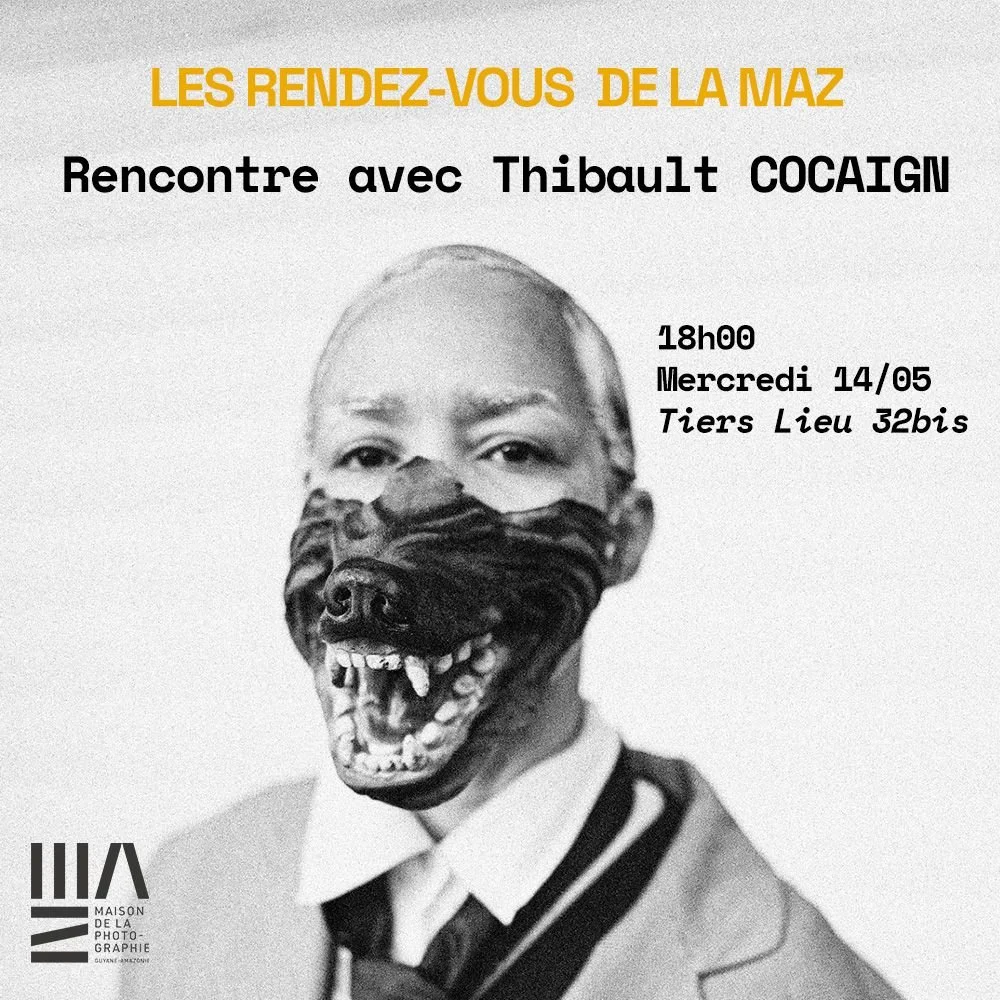 &bull;⁠ ⁠Les Rendez-Vous de la MAZ &bull; 

Mercredi 14 mai &agrave; 18h00 au @tierslieu32bis , ne manquez pas une nouvelle &eacute;dition des Rendez-Vous de La MAZ !

Nous aurons le plaisir d&rsquo;accueillir le photographe Thibault Cocaign, qui vie