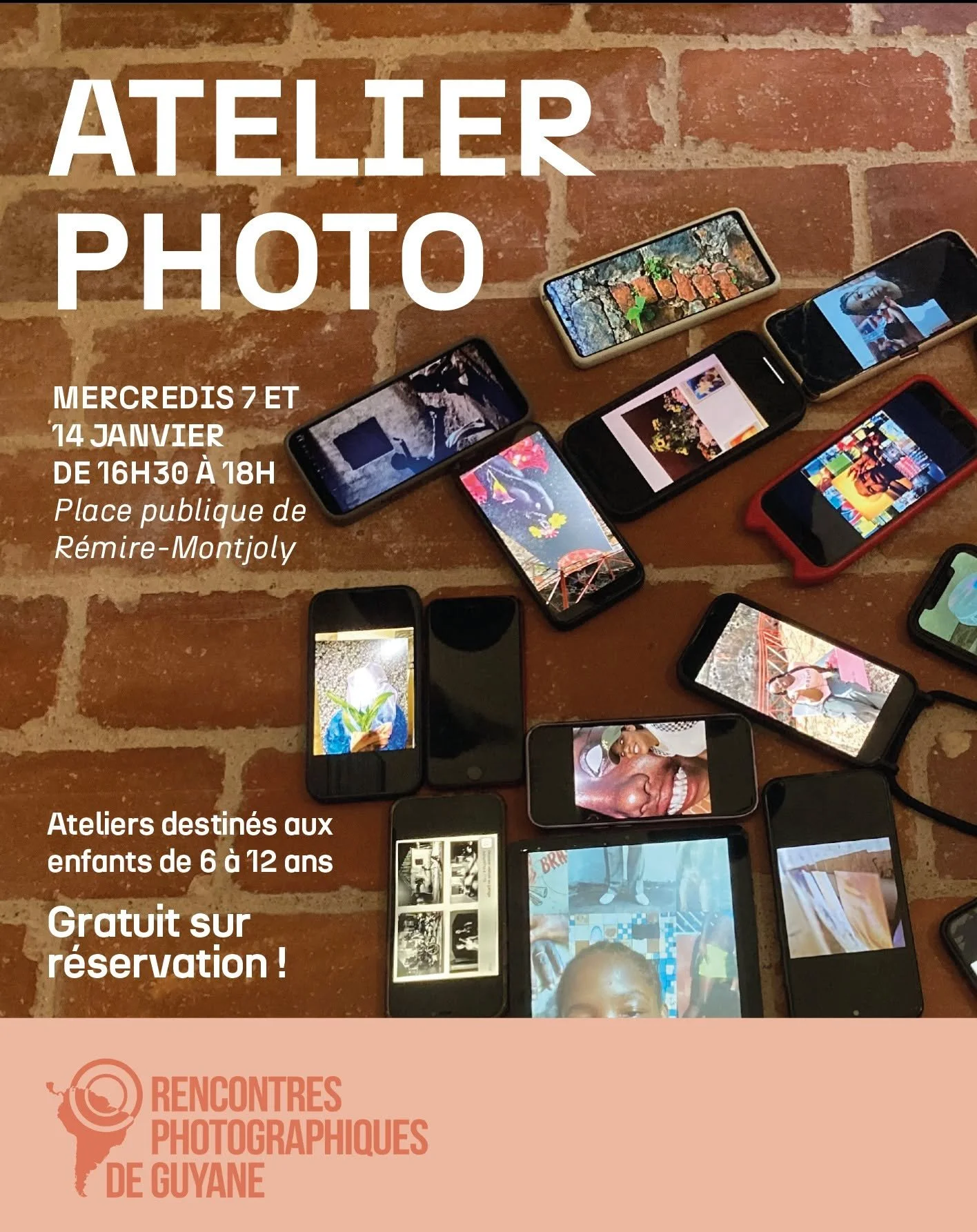 Laisser vos enfants profiter d&rsquo;un atelier d&rsquo;initiation &agrave; la photographie avec la photographe@luciethomaas. 📸
Le temps de l&rsquo;atelier, les parents pourront profitez d&rsquo;une visite guid&eacute;e de l&rsquo;exposition pr&eacu