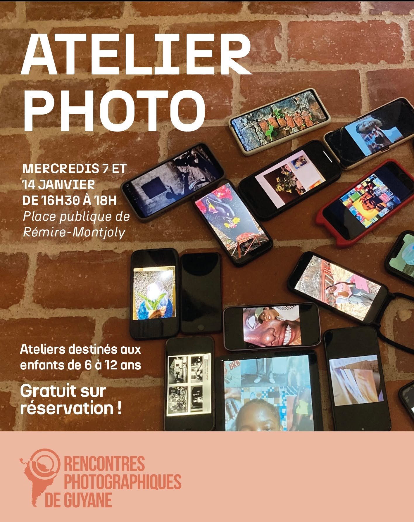 Laisser vos enfants profiter d&rsquo;un atelier d&rsquo;initiation &agrave; la photographie avec la photographe@luciethomaas. 📸
Le temps de l&rsquo;atelier, les parents pourront profitez d&rsquo;une visite guid&eacute;e de l&rsquo;exposition pr&eacu