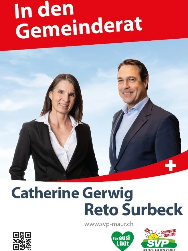 Unsere Kandidatinnen und Kandidaten f&uuml;r die Kommunalwahlen 2026 #svp #svpzuerich #svpmaur