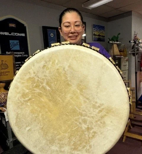Denver Taiko Drum Skin Replacement Project 