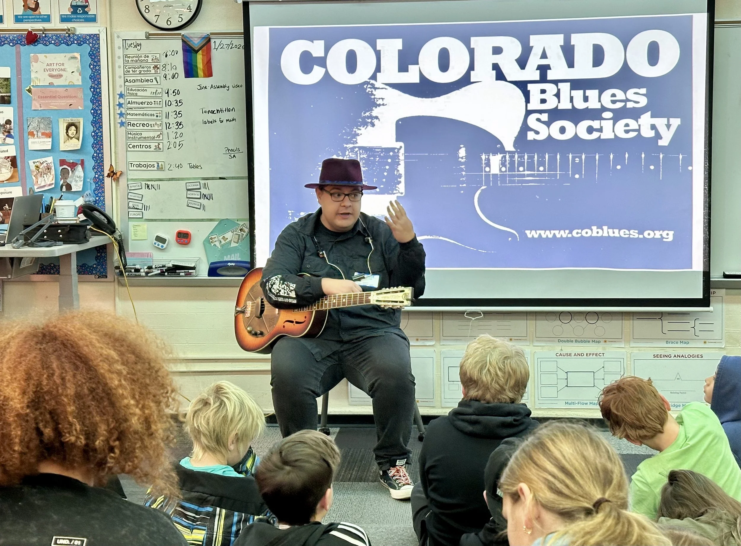 Colorado Blues Society - Blues in the Schools