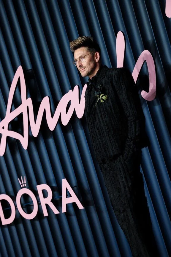 Henry Holland at Fashion Awards, 2025.