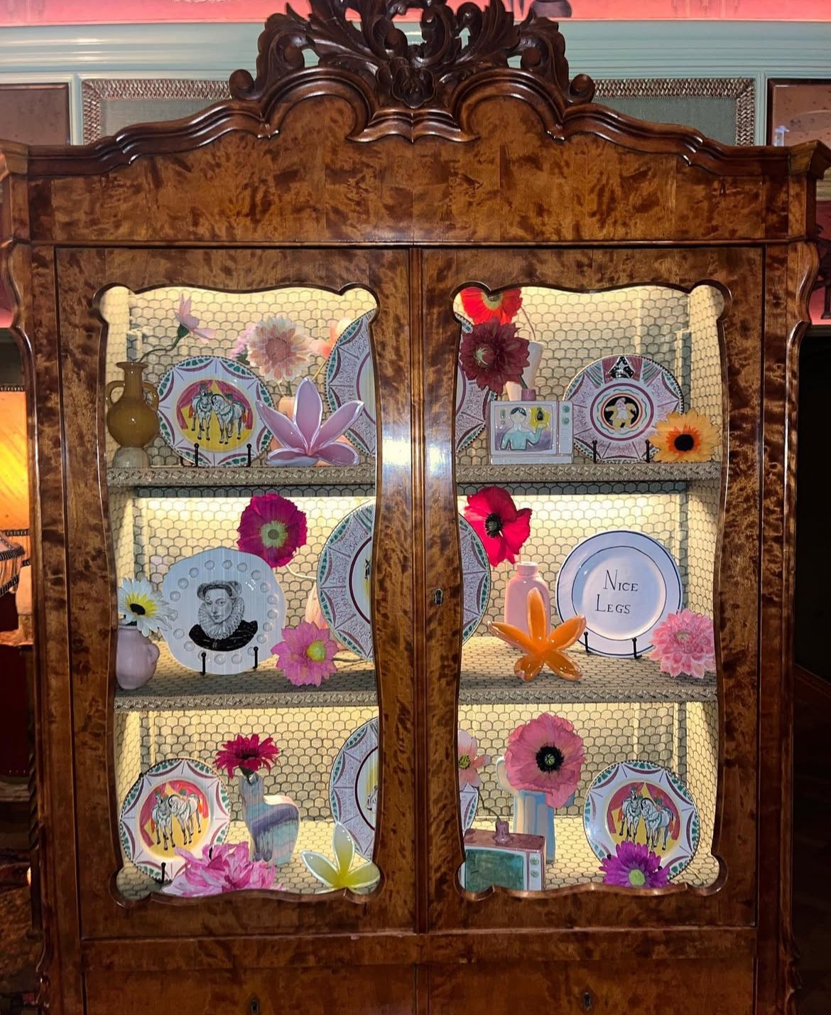 Paper flowers in Broadwick Hotel, Soho.