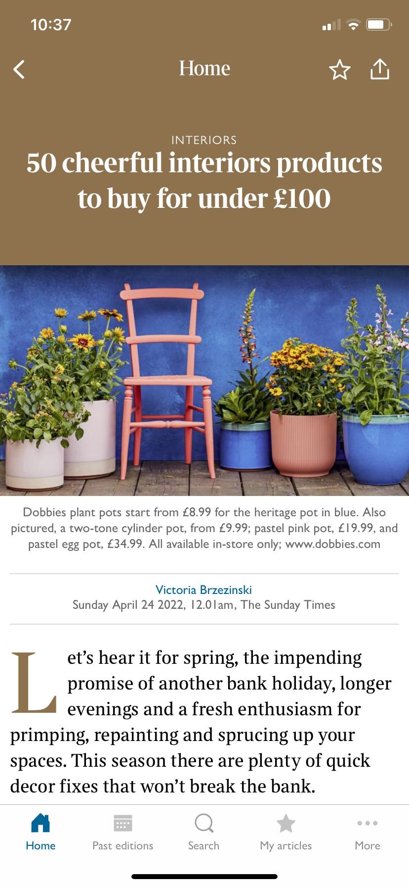 Icelandic paper poppies featured in the TIMES.