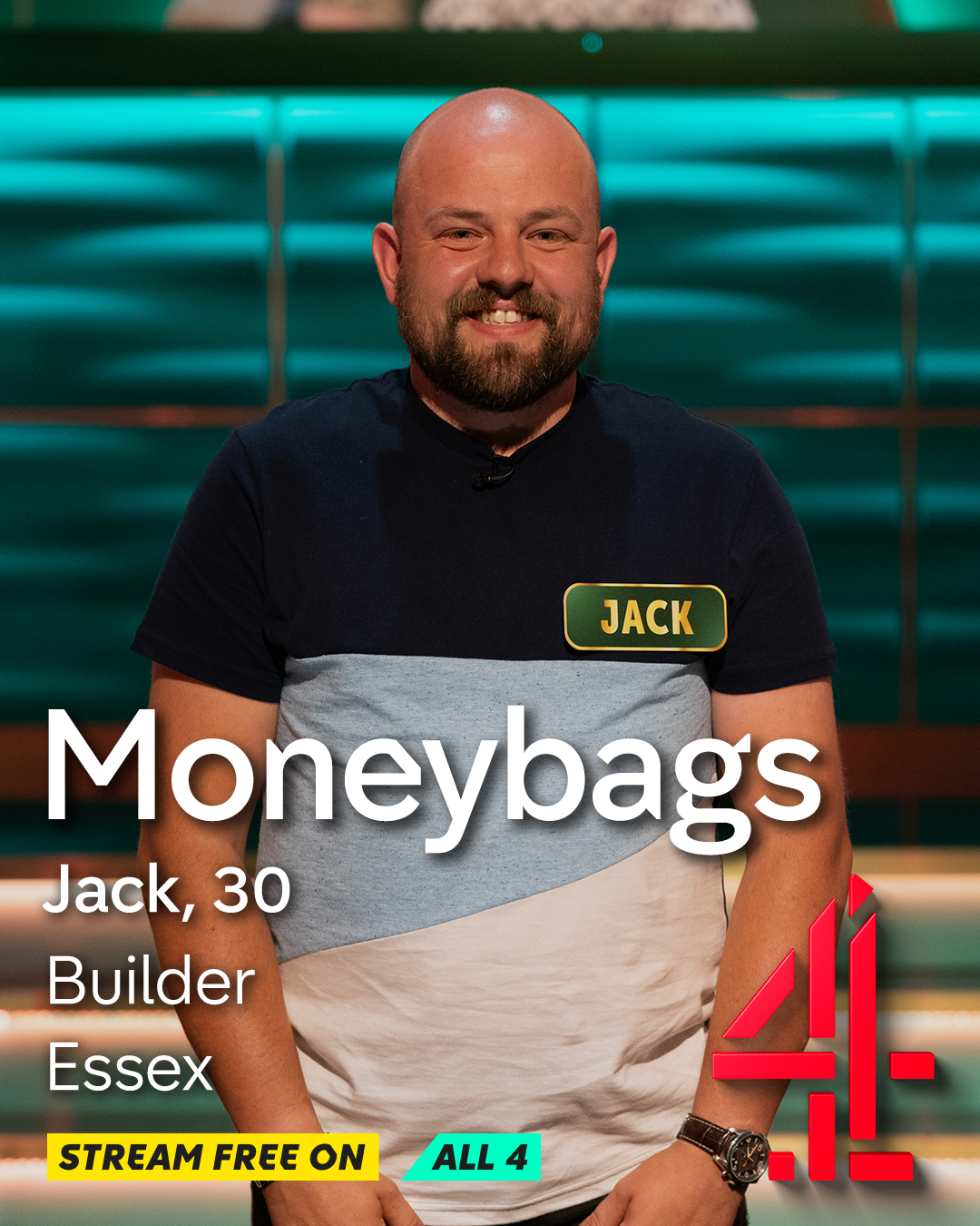 You might know Jack as @1legdancer123 on TikTok. He works as a builder and would put any winnings towards IVF treatment with his wife.