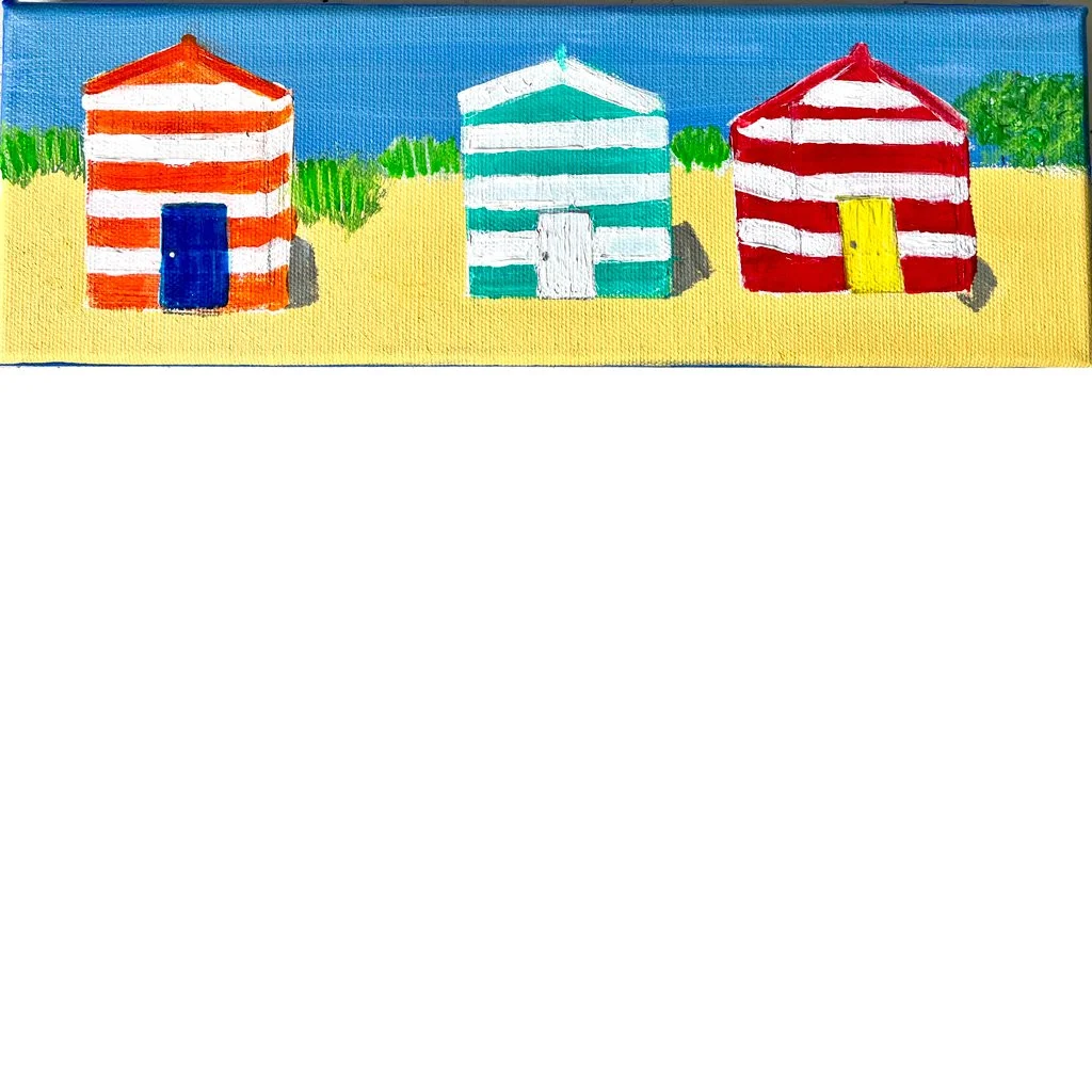 Beach Life (Original on Canvas)